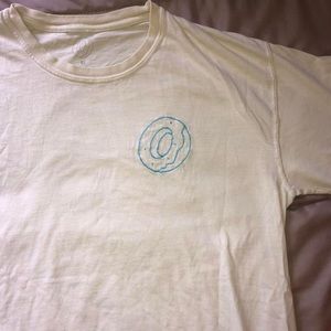 Odd Future Yellow And Blue Donut Shirt. Golf Wang